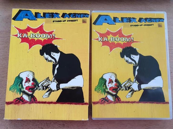 Alex Agnew - Ka-Boom ! - Stand-Up Comedy, Cd's en Dvd's, Dvd's | Cabaret en Sketches, Zo goed als nieuw, Stand-up of Theatershow