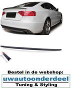 Audi A5 8T Spoiler Achterklep Mat Zwart S5 RS5 Styling, Enlèvement ou Envoi