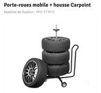 chariot porte-roues + housse, Auto diversen, Velgenbomen, Ophalen, Nieuw