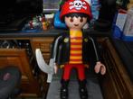Playmobil figuur Piraat met zwaard 62 cm groot, Utilisé, Enlèvement ou Envoi, Playmobil en vrac