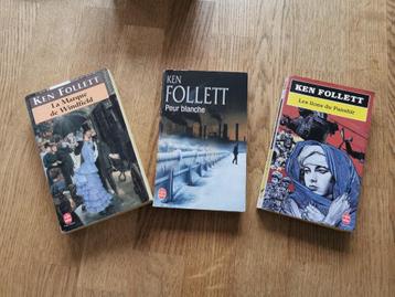 Livres de Ken FOLLET (plusieurs titres) beschikbaar voor biedingen
