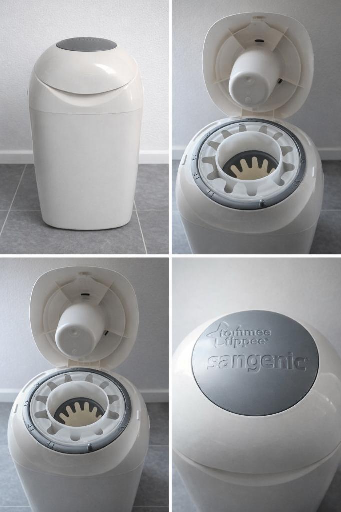 Tommee Tippee Sangenic pampervuilbak te koop, Enfants & Bébés, Bains & Soins, Comme neuf, Poubelle à couches, Sangenic, Standard