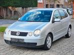 VOLKSWAGEN POLO 1.4 BENZINE AUTOMAAT GEKEURD VOOR VERKOOP, Auto's, Automaat, Stof, Zwart, 5 zetels