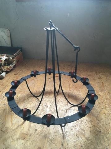  Kroonlicht - Smeedijzer beschikbaar voor biedingen