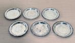 6 dessous de verre argenté / Vintage des années 1970, Enlèvement ou Envoi, Argent