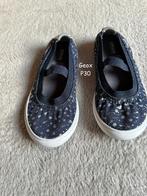 Geox blauwe ballerina's P30 in zeer goede staat, Kinderen en Baby's, Gebruikt, Meisje, Schoenen, Ophalen of Verzenden