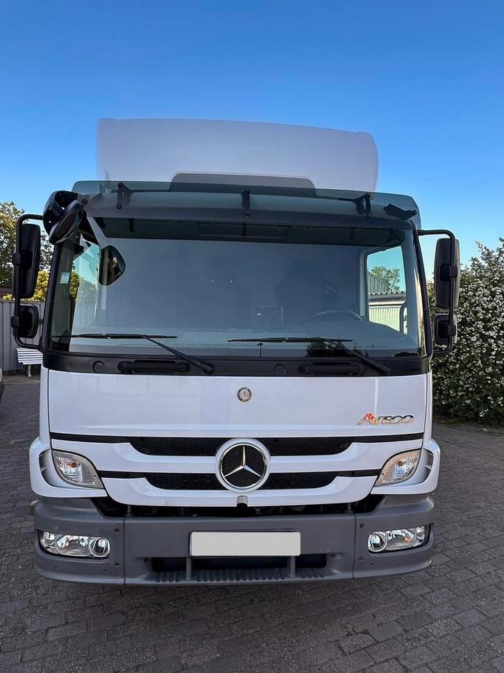 Mercedes atego 1224, Auto's, Vrachtwagens, Particulier, Mercedes-Benz, Diesel, Euro 5, Automaat, Wit, Ophalen