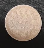 50 Bani 1900 Roumanie, Argent, Enlèvement ou Envoi