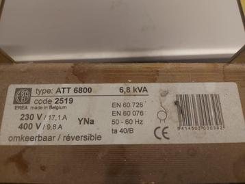Transformator EREA ATT 6800  -  Koopje beschikbaar voor biedingen