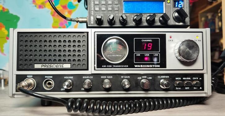 Station de base président Washington, Telecommunicatie, Zenders en Ontvangers, Gebruikt, Zender en Ontvanger, Ophalen