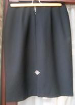Zwarte geklede rok van Seda Modell by Severin Daners maat 46, Noir, Porté, Taille 46/48 (XL) ou plus grande, Enlèvement ou Envoi
