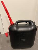 Jerrycan Bidon Hunersdorff 20L zwart met schenktuit 10 stuks, Ophalen