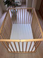 Houten verplaatsbaar kinderpark, Kinderen en Baby's, Babyparken, Ophalen, Nieuw, Rechthoekig, Wieltjes