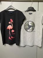 maat 146 T-shirts korte mouw (2 stuks) , Ophalen of Verzenden, Zo goed als nieuw, Meisje, Shirt of Longsleeve