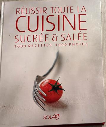 "Réussir toute la cuisine sucrée & salée" beschikbaar voor biedingen