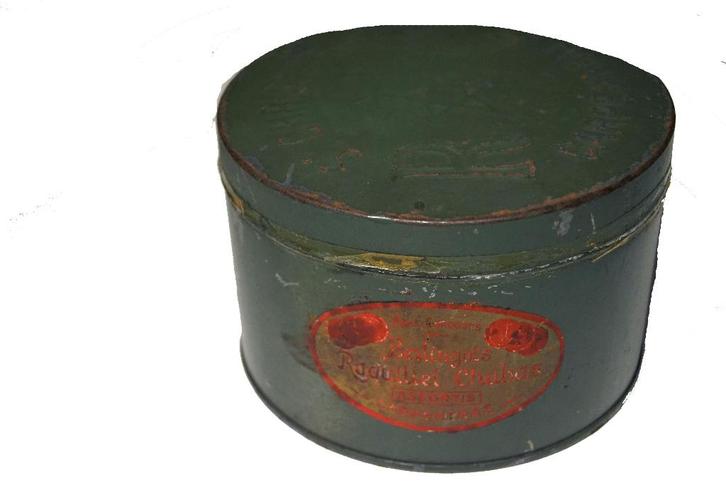 Raquillet Chabas Berlingots - antiek blik, Collections, Boîte en métal, Utilisé, Autre, Autres marques, Enlèvement ou Envoi