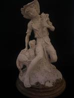 Giuseppe Armani - capodimonte - schaapherder- porselein, Antiquités & Art, Art | Sculptures & Bois, Enlèvement ou Envoi