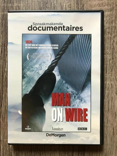 Documentaire: Man on wire, CD & DVD, DVD | Documentaires & Films pédagogiques, Comme neuf, Guerre ou Policier, À partir de 12 ans
