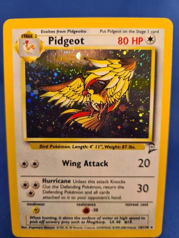 Pidgeot 14/130 - Base Set 2 beschikbaar voor biedingen