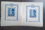 2 X magnifique timbres Croatie 1943 perforé et non perforé, Verzenden, Met stempel
