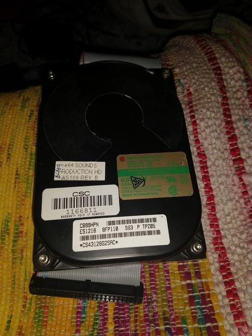 apple internal hdd scsi 250mb, Computers en Software, Optische drives, Zo goed als nieuw, Ophalen of Verzenden