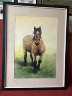 Schilderij boerenpaard van Oleg, Antiek en Kunst, Ophalen