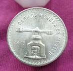 63x 1 oz zilver Onza Balance Scale (1979-1980) Mexico, Zilver, Ophalen of Verzenden, Losse munt, Midden-Amerika