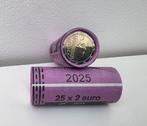 Luxemburg: ongeopende rol 25 X 2 euro 2025  in FDC, Postzegels en Munten, Verzenden, Luxemburg, 2 euro