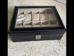 Horlogedoos box, Verzenden, Zwart