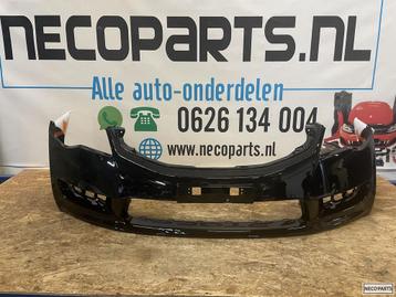 HONDA CIVIC BUMPER VOORBUMPER ORIGINEEL IN KLEUR ZWART  beschikbaar voor biedingen