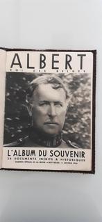 Albert, koning der Belgen - L'Album du Souvenir — januari 19, Ophalen of Verzenden, Gebruikt, Kaart, Foto of Prent
