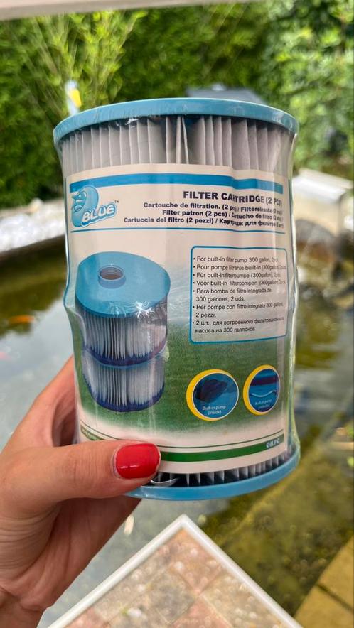 Filterpatroon voor zwembadpomp (2 stuks), Tuin en Terras, Zwembad-toebehoren, Nieuw, Filter, Ophalen of Verzenden