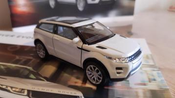 Range Rover Evoque modèle et livres 2017