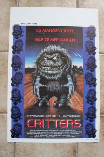 filmaffiche Critters 1 1986 filmposter