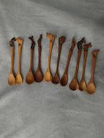 10 houten koffielepeltjes Kenia, Nieuw, Ophalen of Verzenden, Bart602003@gmail.com, Imported to Brussels