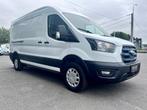 Ford E-Transit 2T 350M 184PK L3H2 Trend*Navi*Carpaly*Camera, Auto's, Ford, Automaat, Monovolume, Zwart, Wit