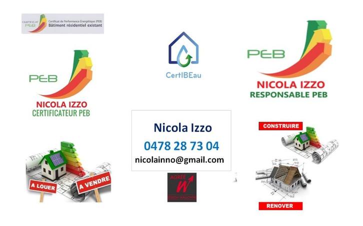 Responsable PEB - Certificateur PEB -Certificateur Certibeau, Immo, Nieuwbouwprojecten