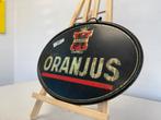 Spontin ORANJUS blikken reclame bord, Verzamelen, Ophalen of Verzenden, Gebruikt, Reclamebord