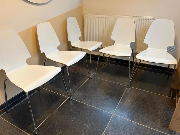 Ikea Vilmar stoelen, Huis en Inrichting, Stoelen, Gebruikt, Ophalen