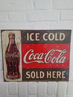 Plaque coca cola, Ophalen of Verzenden, Zo goed als nieuw