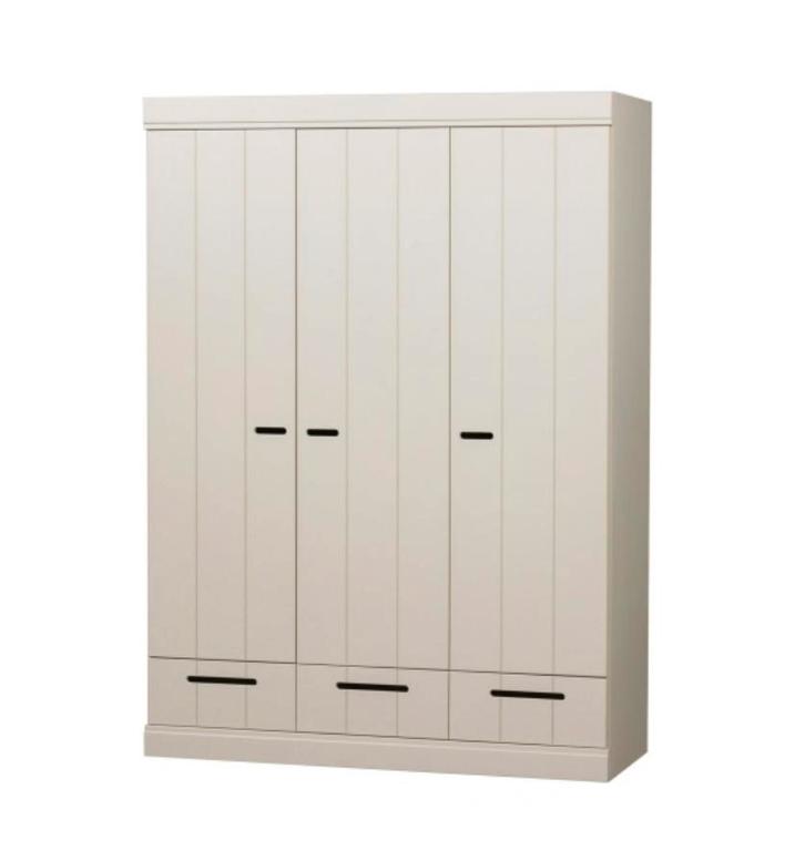 Kledingkast 3-deurs - Wood Connect Grenen, Huis en Inrichting, Kasten | Kleerkasten, Zo goed als nieuw, 150 tot 200 cm, 100 tot 150 cm