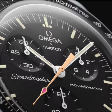 MoonsWatch X Omega - édition limitée or violet, Enlèvement, Neuf, Omega