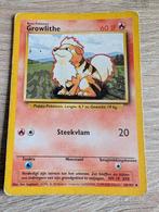 Pokémon Growlithe (NL) - 28/102, Ophalen of Verzenden, Zo goed als nieuw, Losse kaart