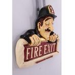 Fire Man Exit – Panneau de sortie de secours Largeur 62 cm A, Maison & Meubles, Accessoires pour la Maison | Décorations murale