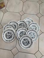 12 assiettes à dessert, Ophalen, Overige materialen, Zo goed als nieuw, Bord(en)