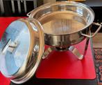 Ronde Chafing-schaal, compleet met deksel, Huis en Inrichting, Ophalen, Nieuw