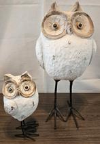 Decoratie uilen., Enlèvement, Comme neuf, Oiseaux, Statue ou Figurine