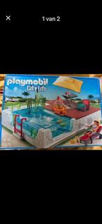 Playmobil Zwembad met terras 5575, Kinderen en Baby's, Speelgoed | Playmobil, Ophalen, Zo goed als nieuw