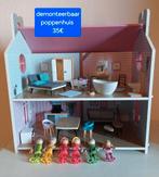 Poppenhuis, Kinderen en Baby's, Speelgoed | Poppenhuizen, Ophalen of Verzenden, Zo goed als nieuw, Poppenhuis
