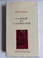 Magie en astrologie, Boeken, Gelezen, Ophalen of Verzenden, Astrologie, magie, esotérisme., Alfred Maury